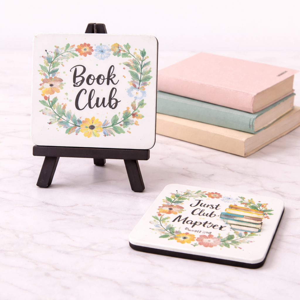 Book Club Coasters