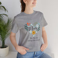 Mom Floral Heart Tee — “Your love has always been enough” Mother's Day Shirt